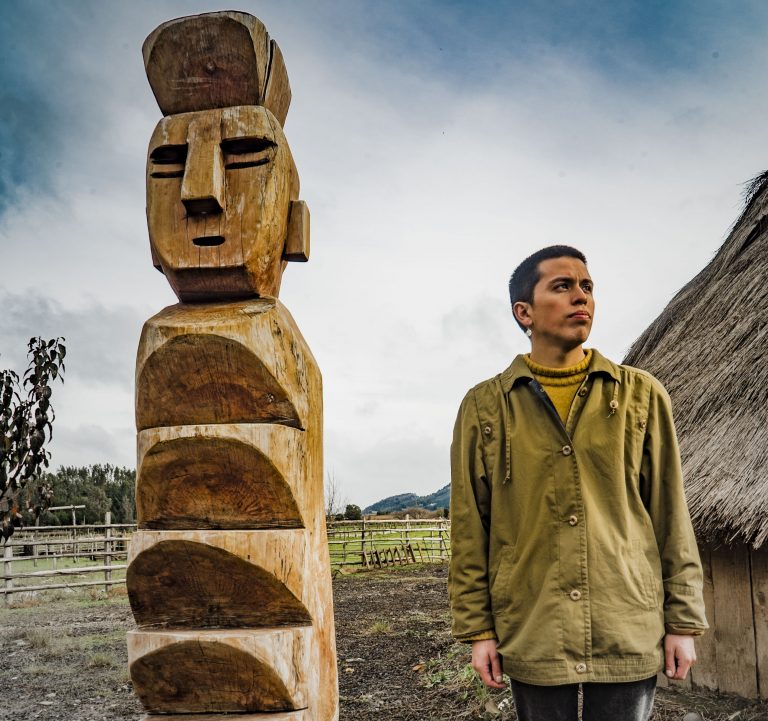 Sebastián Calfuqueo, artista visual: “Soy mapuche y feminista”