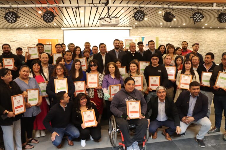 Gobierno Regional Certifica a115 Emprendedores y Pymes de La Costa Araucanía que son parte de la Zona de Rezago