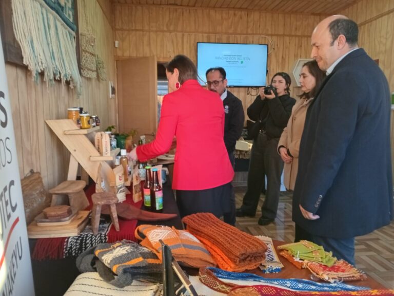 Gerenta General de Sercotec, visita Centro de Negocios Inakeyu