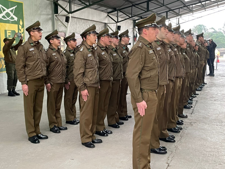 Ciento catorce nuevos carabineros reforzarán la labor policial en La Araucanía