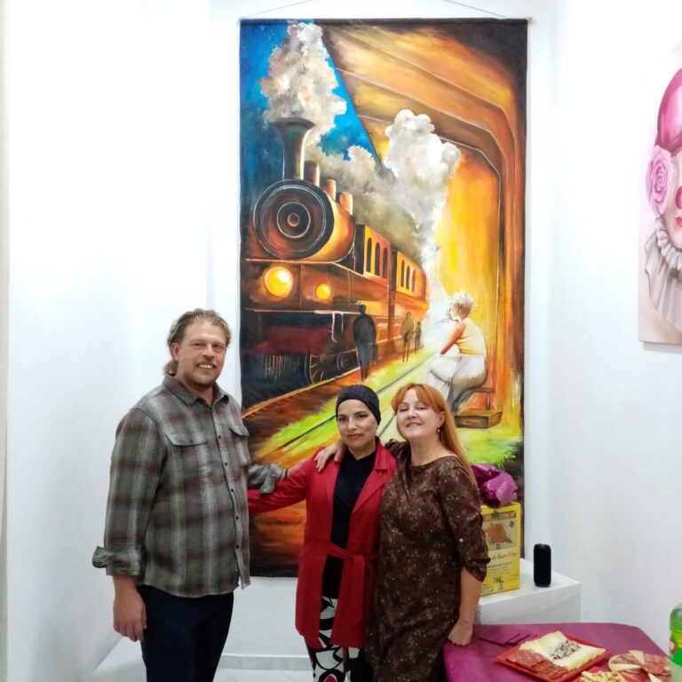 Triana Es Arte, inauguró exposición con la participación de la artista visual chilena Magaly Sanhueza
