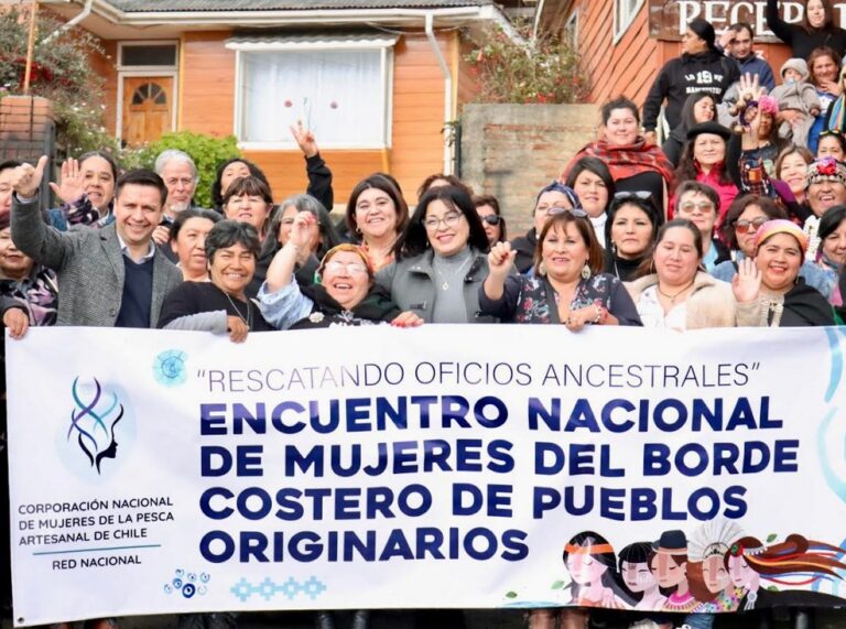 Subsecretaria de la Mujer participó en encuentro de Mujeres del Borde Costero de Pueblos originarios